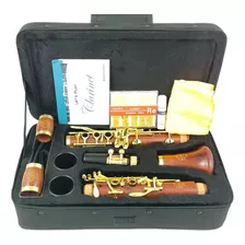 Clarinete Mc681, Teclas C, Redwood, Chapado En Oro