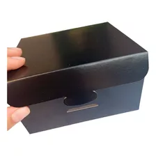 Caja Negra-para Perfumes-día Del Padre- (12*12*5) X 10- 