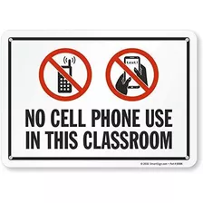  No Uso Del Teléfono Celular En Esta Clase Sign De Smartsig