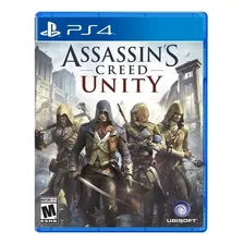 Jogo Assassin's Creed Unity Ps4 Original Em Disco