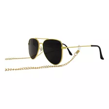 Corrente Para Óculos De Sol Ywi Liga Dourada