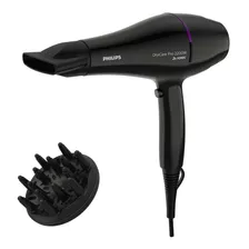 Secadora De Cabello Philips Drycare Bhd274/00 Negra Y Violeta 220v