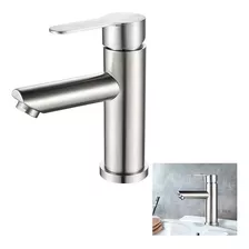 Torneira Banheiro Lavabo Luxo Inox Monocomando Quente Frio