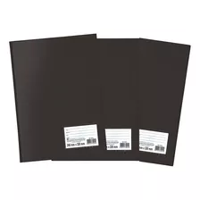 Kit Com 3 X Pasta Catalogo Escritorio 50 Envelopes Plasticos
