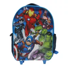 Mochila Con Ruedas Avengers Los Vengadores Original Av79140