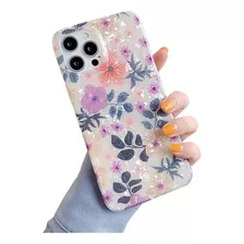 Funda Case Tpu Flowers Antigolpe P/ iPhone 11pro/pro Max/12