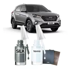 Tinta Tira Risco Hyundai Creta Action 2021 Cinza Silk