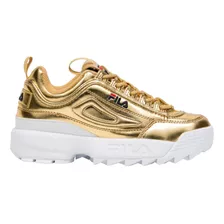 Tenis Fila Disruptor Ii Premium Metallic Juvenil 5fm00040