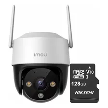 Imou Cruiser Se+ Camara Ip Pt Modelo S41fen-plus-128 4mp Wi-fi Con Seguimiento Inteligente Vision A Color 24/7 Y Microsd De 128 Gb Microfono Y Altavoz Incorporado Cámara S41fen