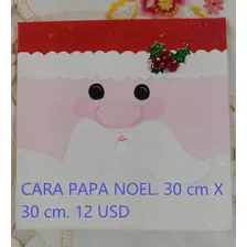 Cuadros Navideños Pintura Acrílica. 30cm X 30cm. Navidad