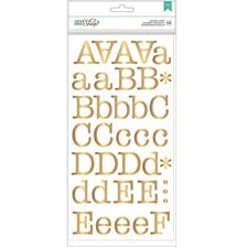American Crafts Diy2 Letterwriter Letter Stickers Gold