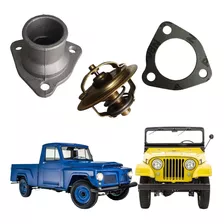 Kit Valvula Termostatica Jeep Rural F75 6 Cil Ford Willys