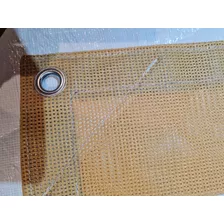 Lona Coversol Microperforada 7 X 3.50 Dobladillo Ojal