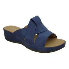 Sandalia Stylo Azul Marino Mujer St2310