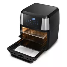 Fritadeira A Ar E Forno 1800w -4 Em1 - 12 Funções- 12 Litros