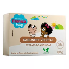 Sabonete Vegetal Extrato De Amêndoas Turma Da Mônica Baby