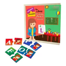 Brinquedo Educativo Libras - Alfabeto Encaixe