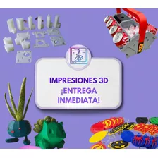 Servicio Profesional De Impresion 3d Inmediato Menos De 24 H