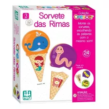 Jg Educativo Sorvete Das Rimas Madeira 0455 Nig Brinquedos