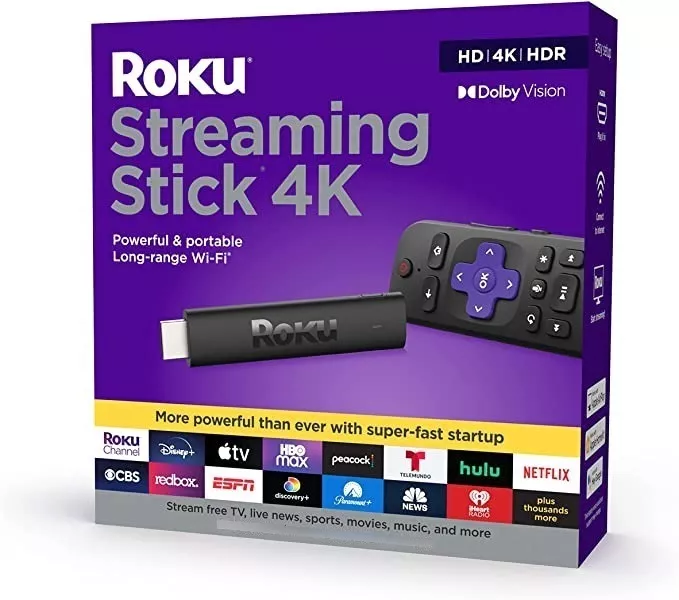 Roku Streaming Stick 4k 2021 | Dispositivo De Transmisión 4k