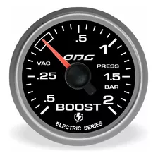 Manômetro Evolution Full Color Boost -0.5 A 2 Elétrico Turbo