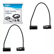 Hqrp 2-pack 3-pin Xlr Hembra A 3-pin Xlr Macho Cables De Baj