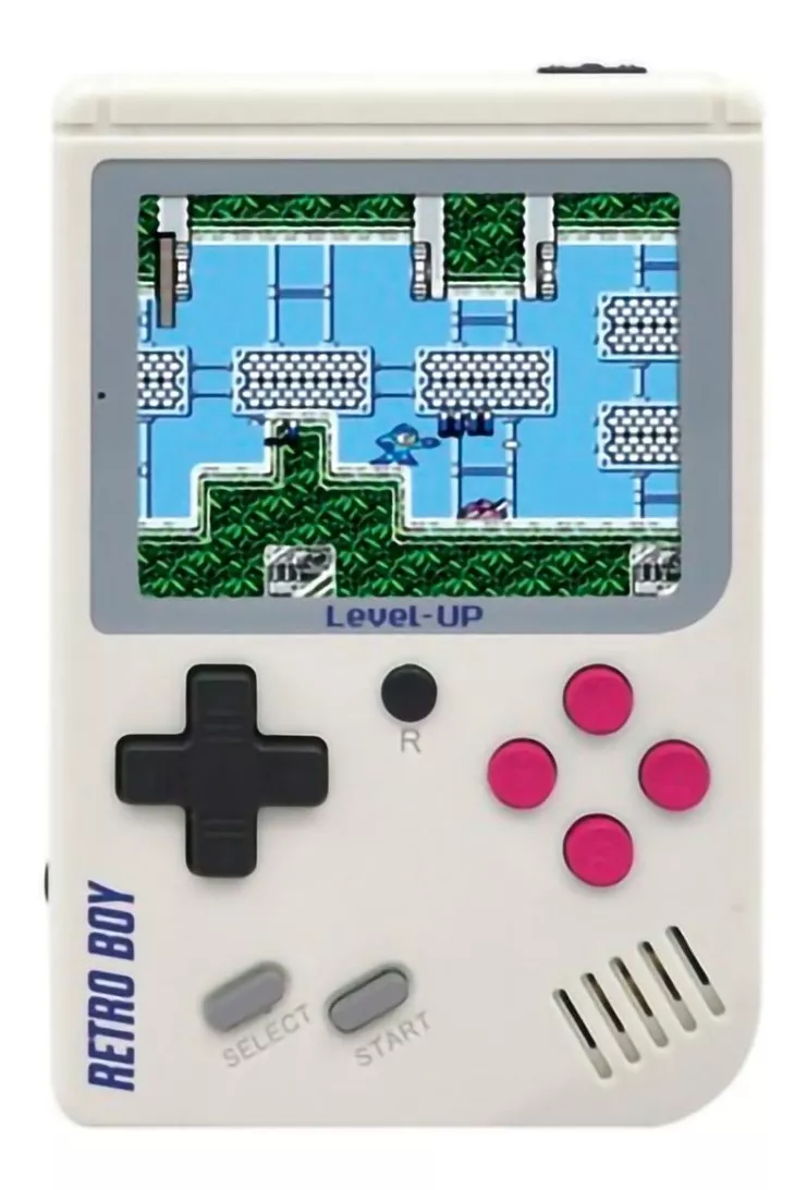 Consola Retro Boy Level Up Portatil 168 Juegos Tipo Game Boy
