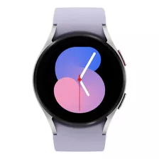 Samsung Galaxy Watch5 Small (bluetooth) 1.2 Caja 40mm De Aluminio Armor Silver, Malla Violeta Sm-r900