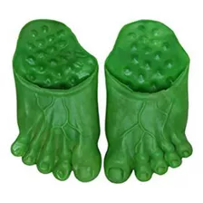 Oulii Cosplay Hulk Green Pies Gigantes Bigfoot Count Zapatil