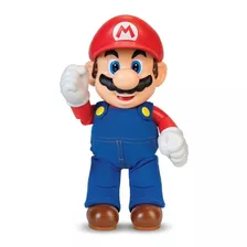 Boneco Articulado Super Mario Com Som 30 Cm Candide