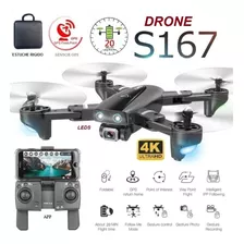 Drone S167 Camara 4k Gps Estuche Sensores Ruta Fpv Estable R