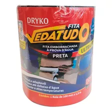 Drykofita Vedatudo Cinta Ultra Dry Negra 100mm X 1,5m