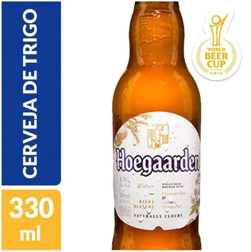Cerveja Belga Witbier Hoegaarden Long Neck 330ml