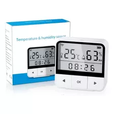 Sensor Temperatura Humedad Higrometro Wifi Tuya Google Alexa