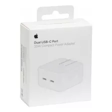 Cargador 35w Dual Usb-c Port Apple iPhone iPad Original