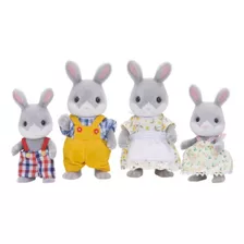 Brinquedo Família Dos Coelhos Sylvanian Families