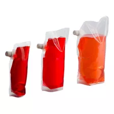 Bolsas Flex Up Doypack Con Válvula 500ml Pack 200u 13x21cm