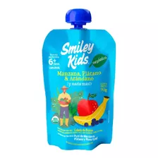 Postre Smiley Kids Manzana Plátano Y Arándano Pouch 90 G