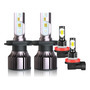 9003 H4 Kit De Faros Led 6500k 100w 8000lm Para Toyota