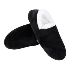 Pantufa Sapato Forrada Antiderrapante Adulto Frio Pelúcia