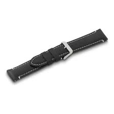 Pulseira De Couro Preto Victorinox Fieldforce 21mm 005939