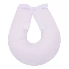 Almofada Para Amamentação Bebê Travesseiro Branco Luxo