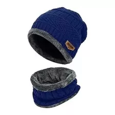 Gorro Y Bufanda Cuello Hombre Mujer Invierno