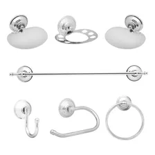 Set Accesorios De Baño Completo Argenta 7 Pzas Bronce 