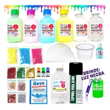 Kit Para Fazer Slime Premium Isa Slime Brinde A Escolha