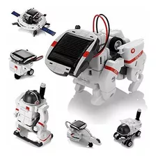 Robot Solar Juguetes 6 En 1 Stem Kits De Aprendizaje Educat