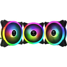 Kit 3 Ventiladores Gamdias Aeolus M2-1203 Lite 120mm Rgb