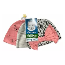 Set De 3 Gorritos Para Niña