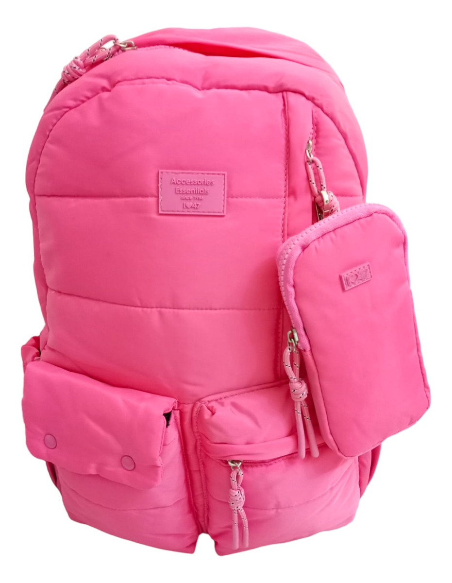 Mochila 47 Street Puffer Fucsia