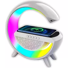 Cargador De Inducción Bluetooth Lamp Sound Box Rgb